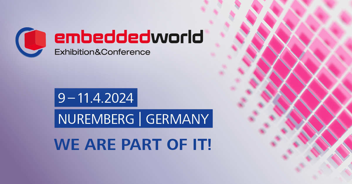 Meet Exeger at Embedded World 2024 in Nuremberg