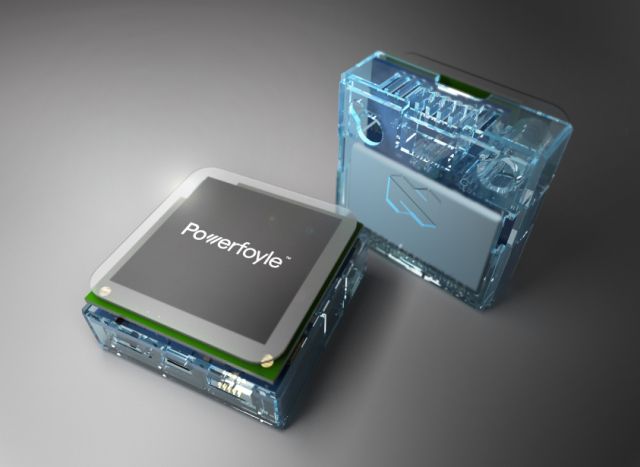 nordic semiconductor prototype platform with powerfoyle solar cell