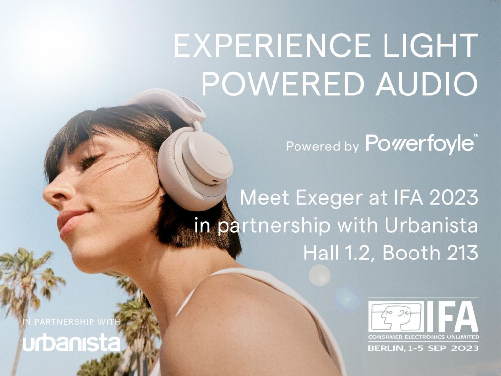 Meet Exeger at IFA Berlin 2023