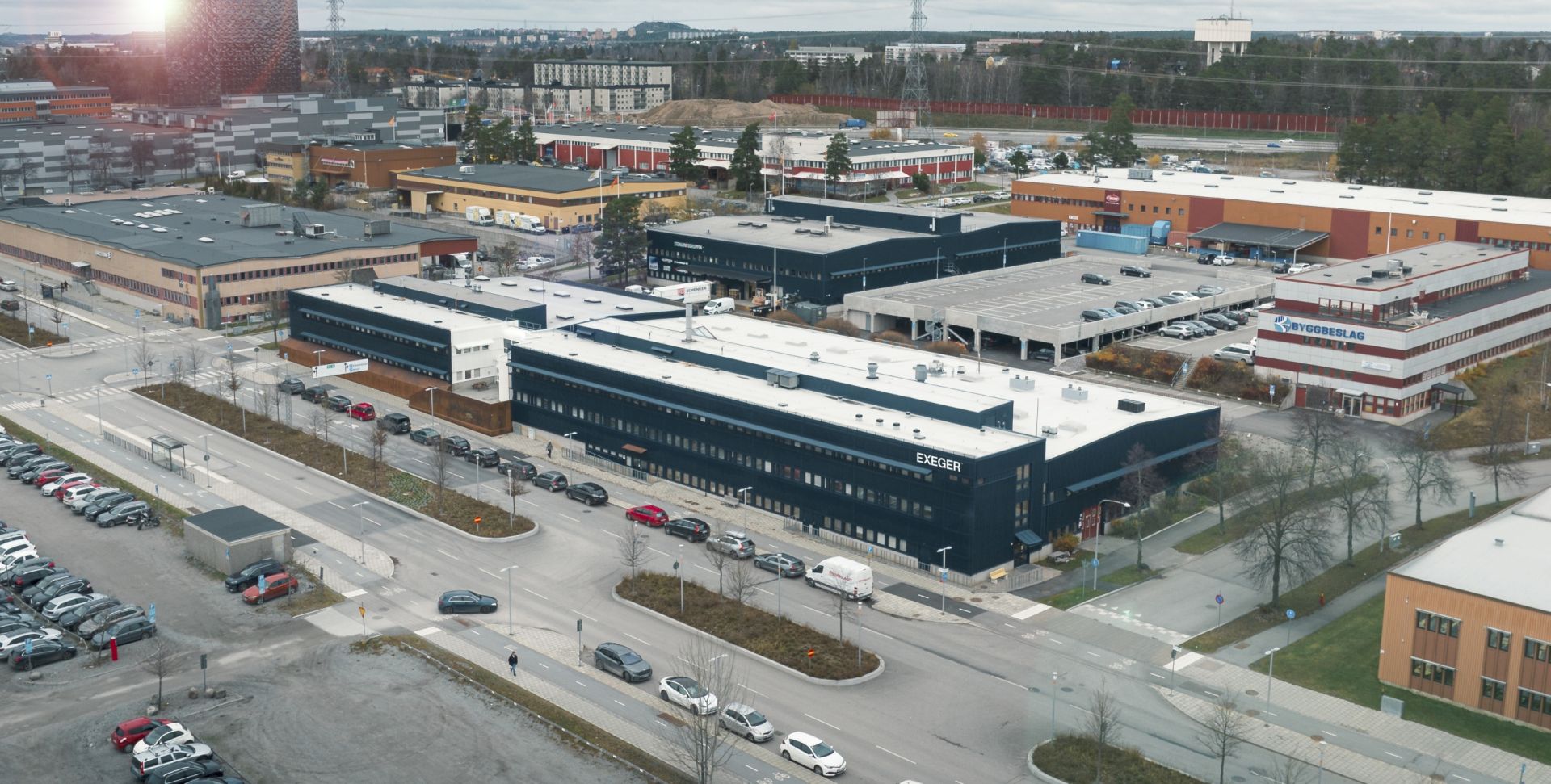 Exeger industrial-scale solar cell factory in Stockholm Sweden