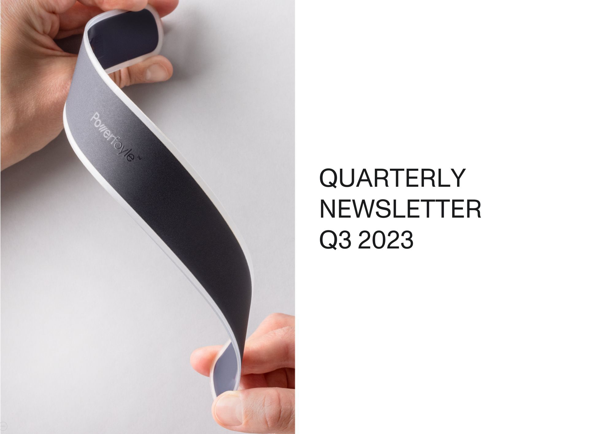 Q3 newsletter published