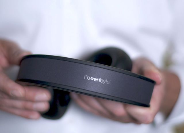 Headphone with Powerfoyle